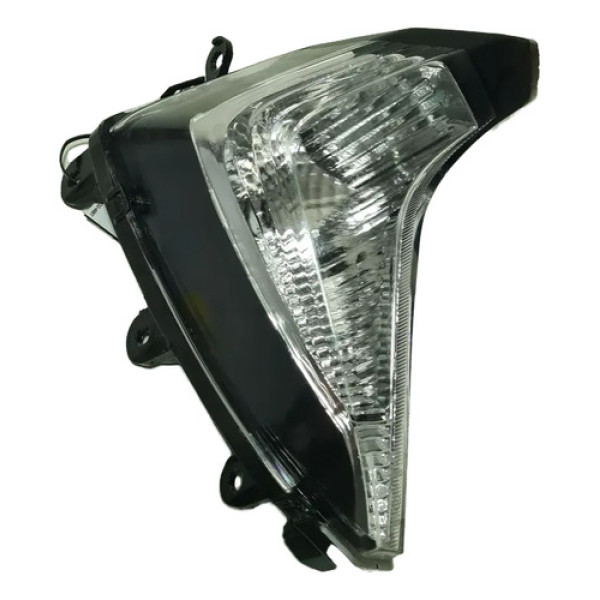 Pisca Dianteiro Direito Honda Elite 125 2019 2022 Orig 64162 Preto/cristal