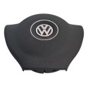Tampa Capa Airbag Gol Saveiro Voyage G5 Tiguan Golf Amarok Preto