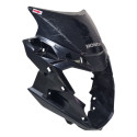 Carenagem Mascara Farol Honda Bros 160 2025 Detalhes 60598 Preto