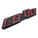 Emblema Honda Cb 400 Paralelo Detalhes 49636 Vermelho