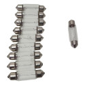 Kit 10 Lâmpadas Torpedo 11x39 5w 24v Yamasida