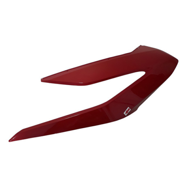 Carenagem Frontal Farol Elite 125 25/25 L/e Ori Avaria 56267 Vermelho