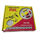 Kit Relação Transmissão Titan 150 Sem Retentor Rk Amarelo