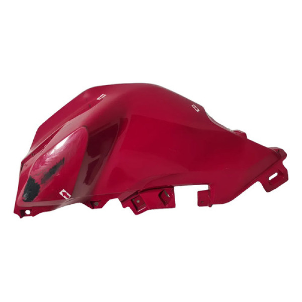 Carenagem Capa Tanque Esq Honda Cg160 Fan 2025 Detalhe 63410 Vermelho