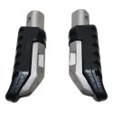 Par Pedaleira Traseira Cg Titan 160 Start 160 Fan 160
