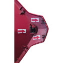 Carenagem Junção Rabeta Xmax 250 21/24 Orig Quebrado 54571 Vermelho