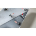 Carenagem Frontal Lateral Dir Zontes 350e Detalhes 64150 Branco