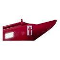 Carenagem Rabeta Esq Kawasaki Ninja 250 Orig Detalhes 53978 Vermelho