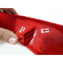 Carenagem Rabeta Honda Bros 160 25/25 L/e Orig 59177 Vermelho