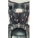 Carenagem Protetor Pernas Yamaha Xmax 250 21 24 C/det 63127 Preto