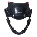 Carenagem Mascara Farol Honda Bros 160 2025 Detalhes 60598 Preto