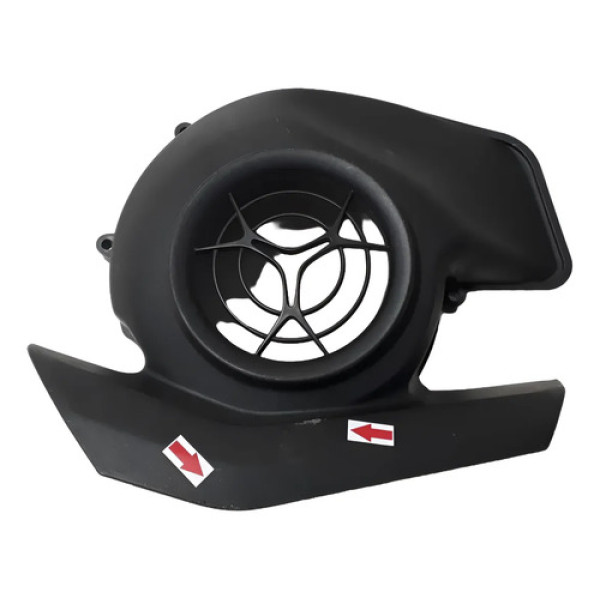 Carenagem Capa Radiador Yamaha Fluo 125 23/25 Orig 62996 Preto