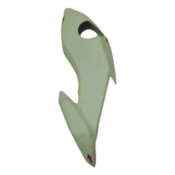 Carenagem Bananinha Farol Dir Cg 160 Fan 22/24 Avaria 64122 Branco