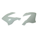 Carenagem Aba Tanque Honda Bros 125/150 Até 2008 Paramotos Branco