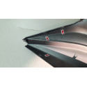 Carenagem Frontal Lateral Kymco Ak 550 22 L/e Quebrada 53426 Cinza