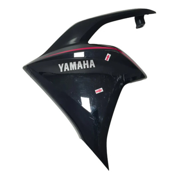 Carenagem Esq Detalhe Yamaha Fluo Híb 125 2026 Orig 63855 Preto