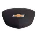 Tampa Airbag Volante Buzina Spin Montana Onix Tracker 20-23 Preto