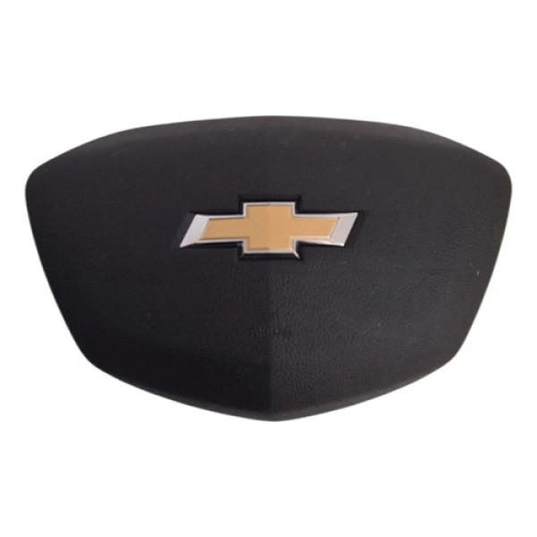 Tampa Airbag Volante Buzina Spin Montana Onix Tracker 20-23 Preto