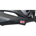 Carenagem Inferior Farol Esq Honda Xre 190 2025 Avaria 60503 Preto
