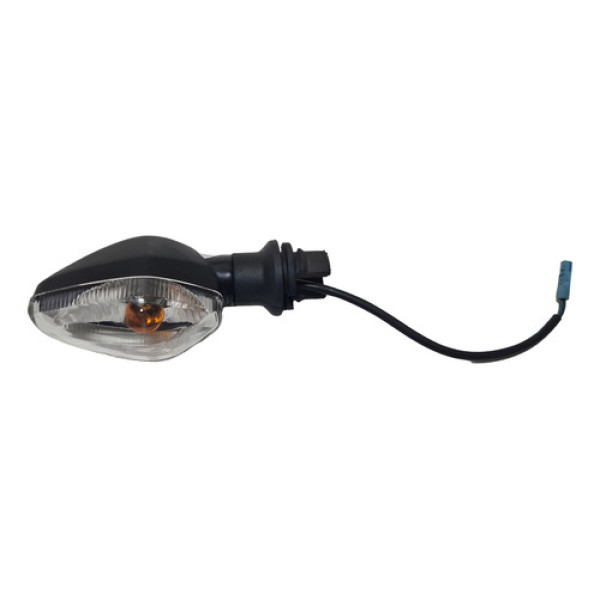 Pisca Dianteiro Direito Honda Cg 160 Original Detalhes 60756 Preto