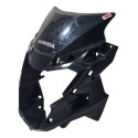 Carenagem Mascara Farol Honda Bros 160 2025 Detalhes 60598 Preto