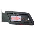 Emblema Honda Cb 400 Paralelo Detalhes 49637 Preto