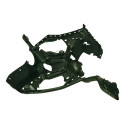 Carenagem Protetor Pernas Yamaha Xmax 300 2025 26 Orig 63953 Preto