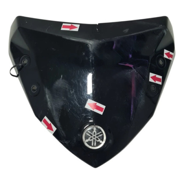 Carenagem  Bolha Frontal Yamaha Fazer 250 C/det 18/23 63132 Preto