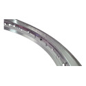 Aro Roda Traseira 18 X 185 Cg 125/150/160 Ybr 125 Maxx 0141 Prateado