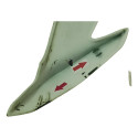 Carenagem Bananinha Dir Honda Cg 160 Fan 22/24 Detalhe 61240 Branco