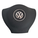 Tampa Capa Airbag Gol Saveiro Voyage G5 Tiguan Golf Amarok Preto