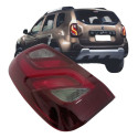 Lanterna Traseira Dir Renault Duster 2015 - 2018 Led Bibas Direito/passageiro Vermelha