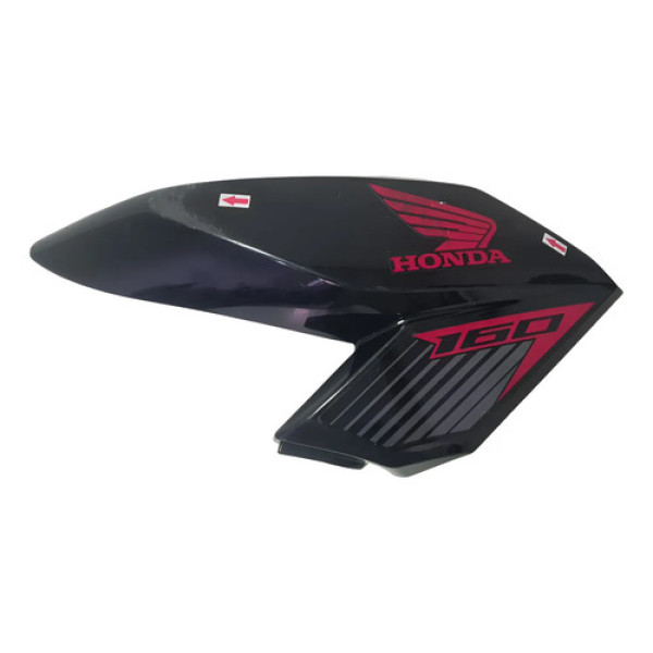 Carenagem Aba Tanque Dir Honda Cg160 Fan 16/21 Detalhe 61942 Preto