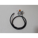 Chicote Carcaça Interna Pisca Traseiro Vulcan 650 Orig 59940 Prateado