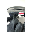 Carenagem Frontal Guidao Haojue Vr 150 22/24 Detalhes 55033 Preto