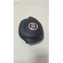 Tampa Capa Airbag Volante Palio Strada Doblò Ideia Original Preto/emblema Vermelho