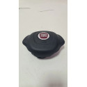 Tampa Capa Airbag Volante Palio Strada Doblò Ideia Original Preto/emblema Vermelho