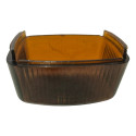 Lente Pisca Yamaha Ybr 2004 Fume Marrom-escuro