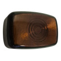 Lente Pisca Yamaha Ybr 2004 Fume Marrom-escuro