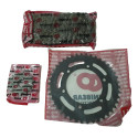 Kit Relação Ninja 300 Unibear C/ Retentor Cinza-escuro