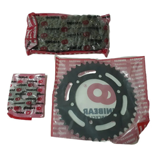 Kit Relação Ninja 300 Unibear C/ Retentor Cinza-escuro