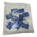 Kit 10 Fusível Eletrico Lamina 15 Amp Meteoro 15v