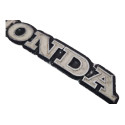 Emblema Tanque Dir Honda Cg 125 1979 Original Detalhes 49640 Branco