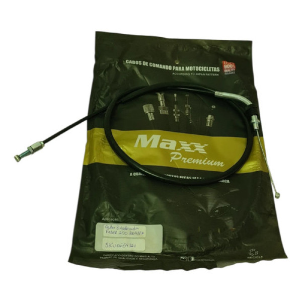 Cabo Acelerador B Yamaha Fazer 250 2011/2015 Maxx 0654321