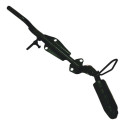 Estribo Honda Cg 160 16/24 Original Detalhes 56561 Preto
