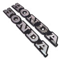 Par Emblema Tanque Honda Cb 400 Original Detalhes 54404 Prateado