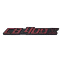 Emblema Honda Cb 400 Paralelo Detalhes 49636 Vermelho