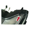 Farol Bloco Optico Yamaha Factor 150 2025 Quebrado 64549 Ambos Lados