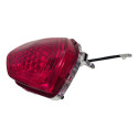 Lanterna Traseira Honda Cg 160 16/24 Paralela Ambos Lados Vermelho