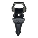 Paralama Placa Honda Titan Fan Cargo 160 25 26 Orig 64080 Preto